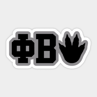 PHI BETA KAIJU Sticker